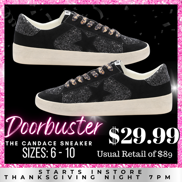 BLACK FRIDAY | The Candace  | Black Glitter