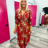 Meet Me There Floral Midi