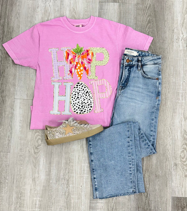 Hip Hop Easter Spring Pastel Polka Dot Tee
