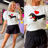 Puppy Love Knit Top