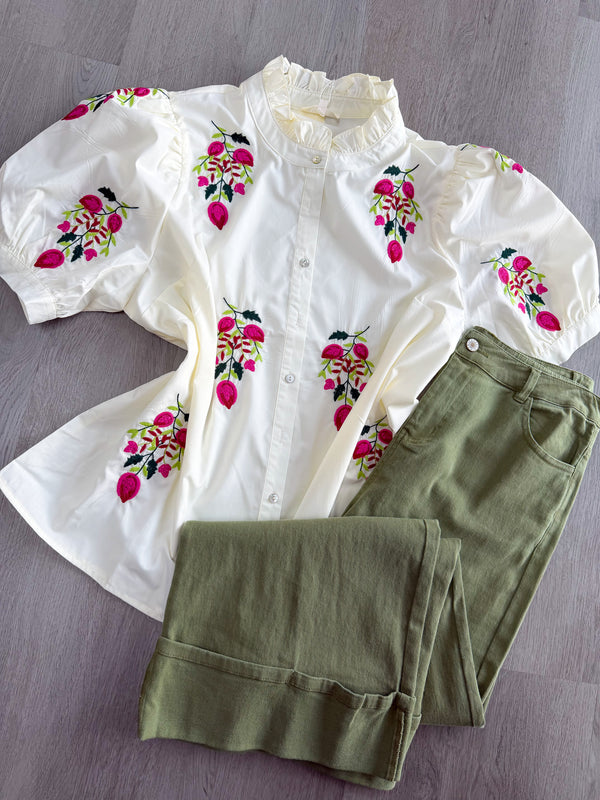 Sweet Bloom Top | Plus Size