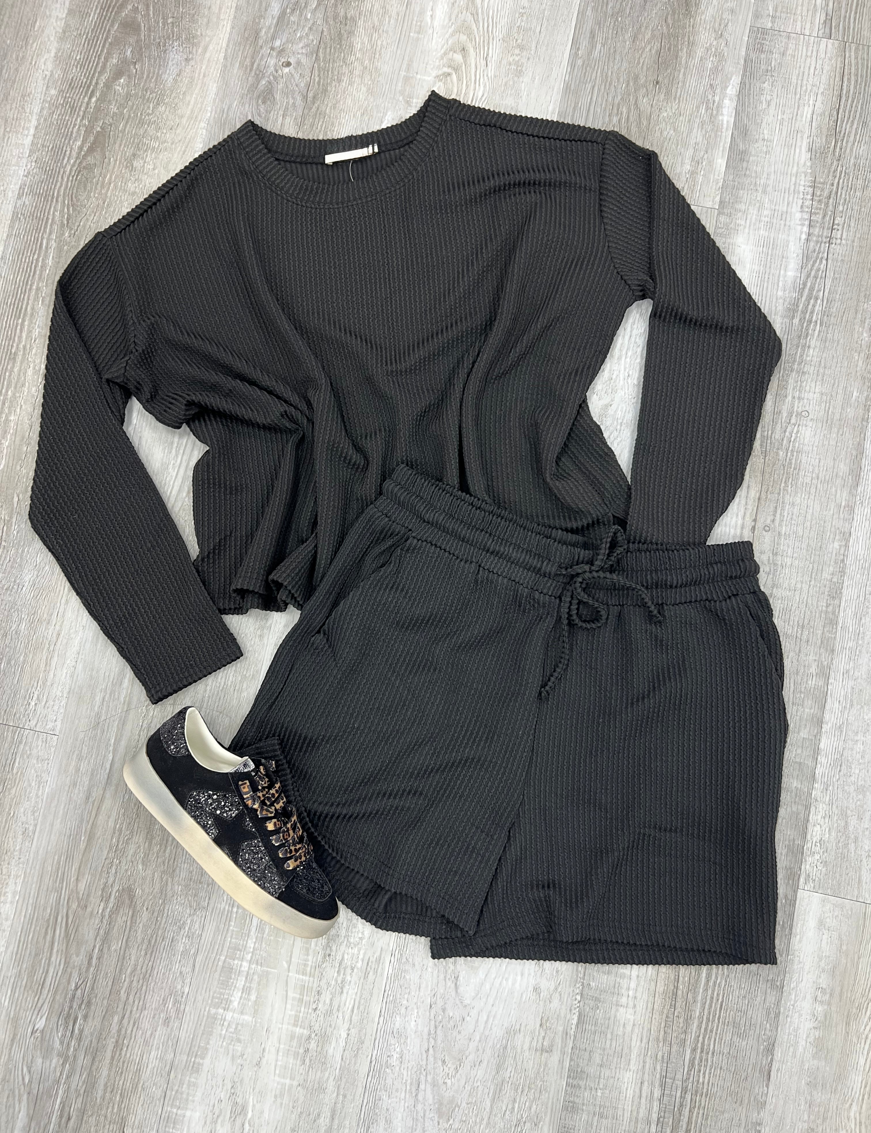 SAVAGE DEAL | Ribbed Set Long Sleeve Set