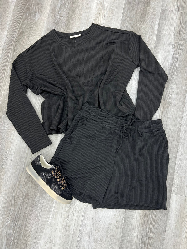 BLACK FRIDAY | Ribbed Set Long Sleeve Set