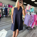 Planning Trips Dress | Navy