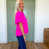 Popstar Pink Blouse