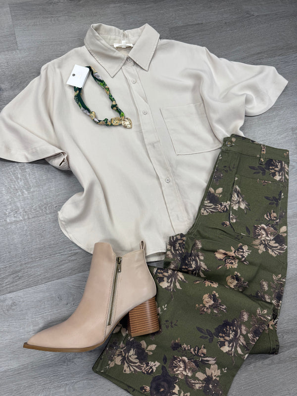 Know You'll Stay Booties - Beige