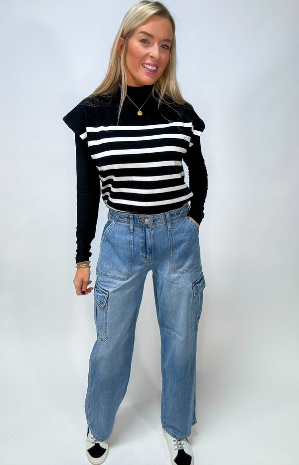 Striped and Stylish Top