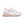 The Dash Sneaker White Silver Pink