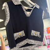 By The Lighthouse Top - Navy