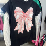 Pink Ghost Bow