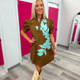 The Statement Leaf Dress
