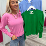 The Everyday Button Cuff Top