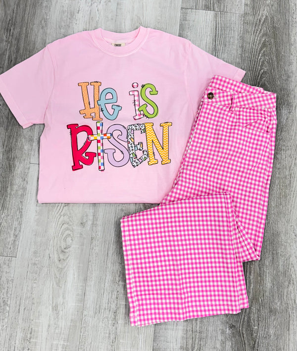 He Is Risen Easter Graphic Tee