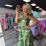 Made Ya Look Halter Jumpsuit