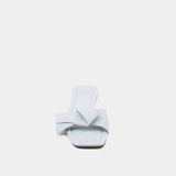 The Diana Bow Sandal Light Blue | Shu Shop