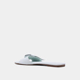 The Diana Bow Sandal Light Blue | Shu Shop