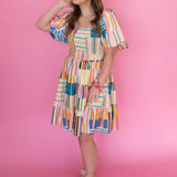 Summer Flair Pattern Dress