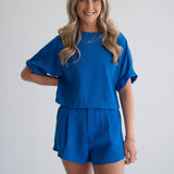Being Bold Top - Blue