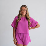Being Bold Shorts - Magenta