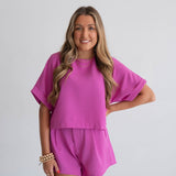 Being Bold Shorts - Magenta