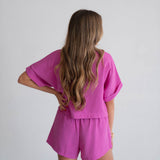 Being Bold Shorts - Magenta