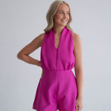 Enchanted With You High Neck Romper