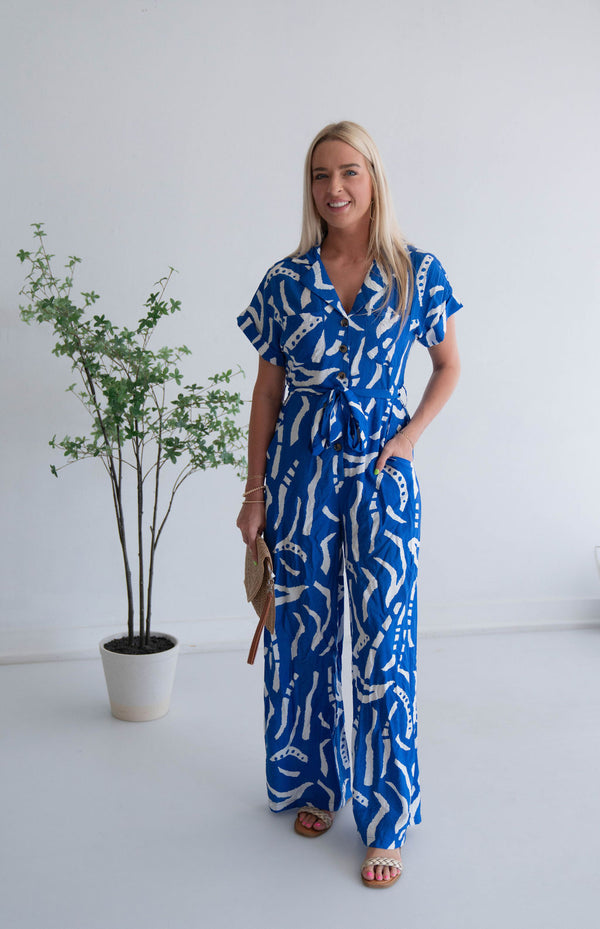 Breezeway Blue Jumpsuit