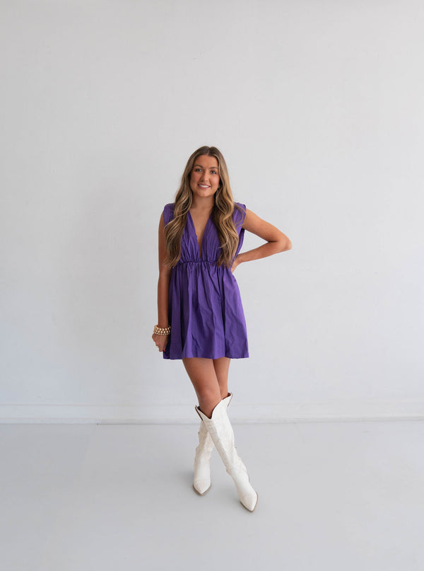 Beaux and Go Romper Dress