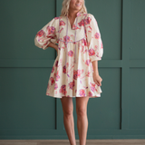 Feeling Radiant Dress- Cream