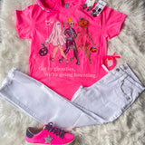 Going Haunting Neon Pink Tee