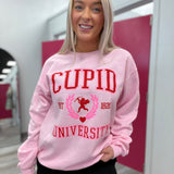 Cupid University Graphic Sweatshirt