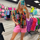 Somewhere Tropical Top