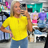 What About It Button Light Wash Denim Pants