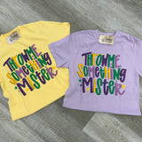 Throw Me Something Mardi Gras Graphic Tee