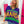 Mardi Gras Lettering Varsity Sweater Top