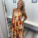 Falling for Florals Midi Dress