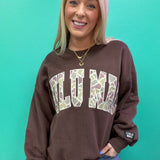 Camo Sweatshirt Brown | LULU MAC