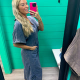 Meet Me Half Way V-Neck Jumpsuit
