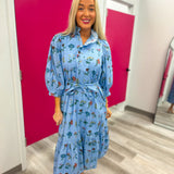Forget-Me-Not Floral Dress