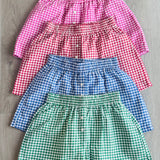 Gingham Boxer Shorts