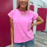 My Favorite Find | Acid Wash Cuffed Short Sleeve Tee