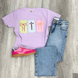 Cross and Bow Graphic Tee