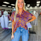 Tiger Town Satin Top