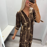 Anywhere with You Dress | Brown