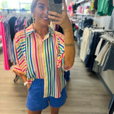 In The Moment Blue Shorts