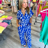 Breezeway Blue Jumpsuit
