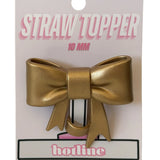 Bow Straw Topper