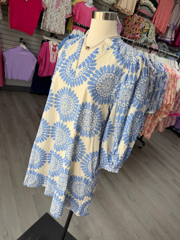 Wait and See Floral Mini Dress