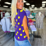 Geaux Time Knit Top