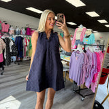 Planning Trips Dress | Navy